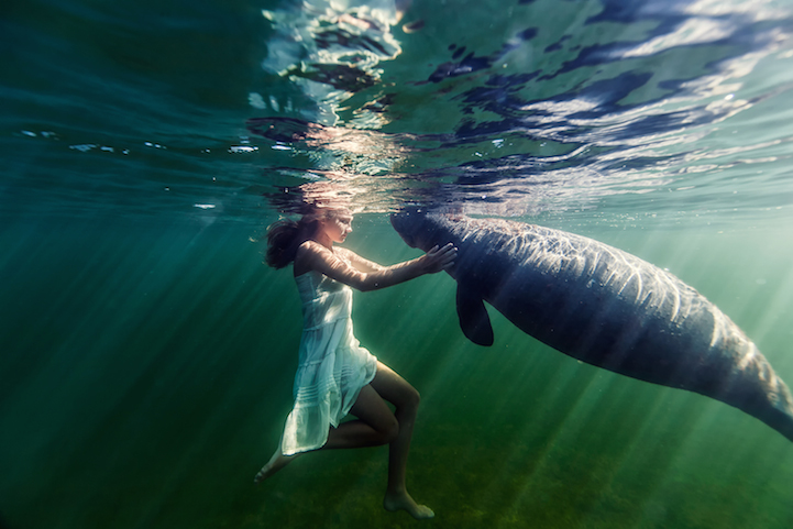 Ethereal Underwater Photos featuring Sacha Kalis wedding-photography, ideas, be-inspired - Ethereal Underwater Photos featuring Sacha Kalis