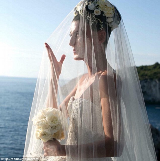 Giovanna Battaglia and Oscar Englebert's Lavish Wedding in Capri ideas, wedding, celebrity - Giovanna Battaglia and Oscar Englebert's Lavish Wedding in Capri