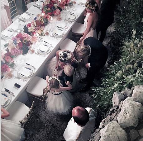 Giovanna Battaglia and Oscar Englebert's Lavish Wedding in Capri ideas, wedding, celebrity - Giovanna Battaglia and Oscar Englebert's Lavish Wedding in Capri