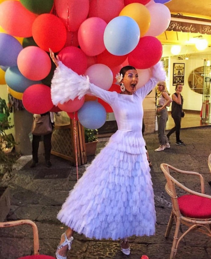 Giovanna Battaglia and Oscar Englebert's Lavish Wedding in Capri ideas, wedding, celebrity - Giovanna Battaglia and Oscar Englebert's Lavish Wedding in Capri