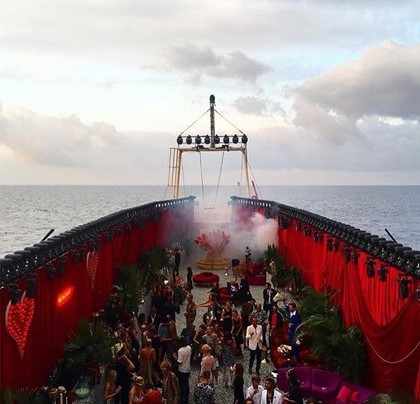 Giovanna Battaglia and Oscar Englebert's Lavish Wedding in Capri ideas, wedding, celebrity - Giovanna Battaglia and Oscar Englebert's Lavish Wedding in Capri