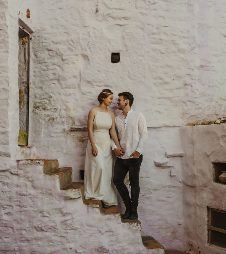 Nicole & Jordan's Intimate India Desert Wedding ideas, wedding, travel - Nicole & Jordan's Intimate India Desert Wedding