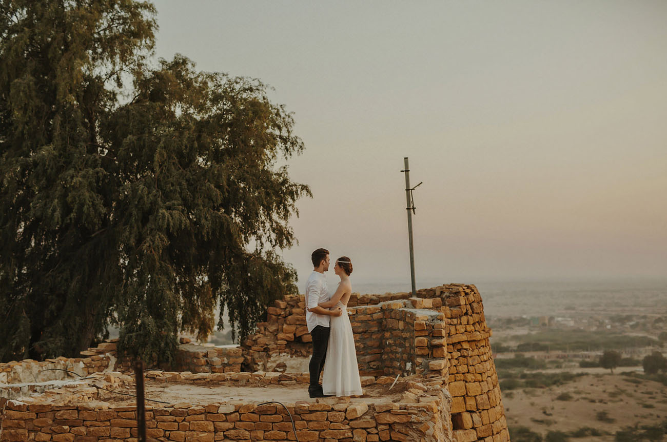 Nicole & Jordan's Intimate India Desert Wedding ideas, wedding, travel - Nicole & Jordan's Intimate India Desert Wedding