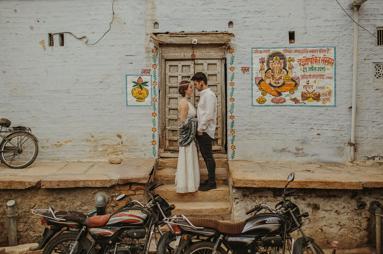 Nicole & Jordan's Intimate India Desert Wedding ideas, wedding, travel - Nicole & Jordan's Intimate India Desert Wedding