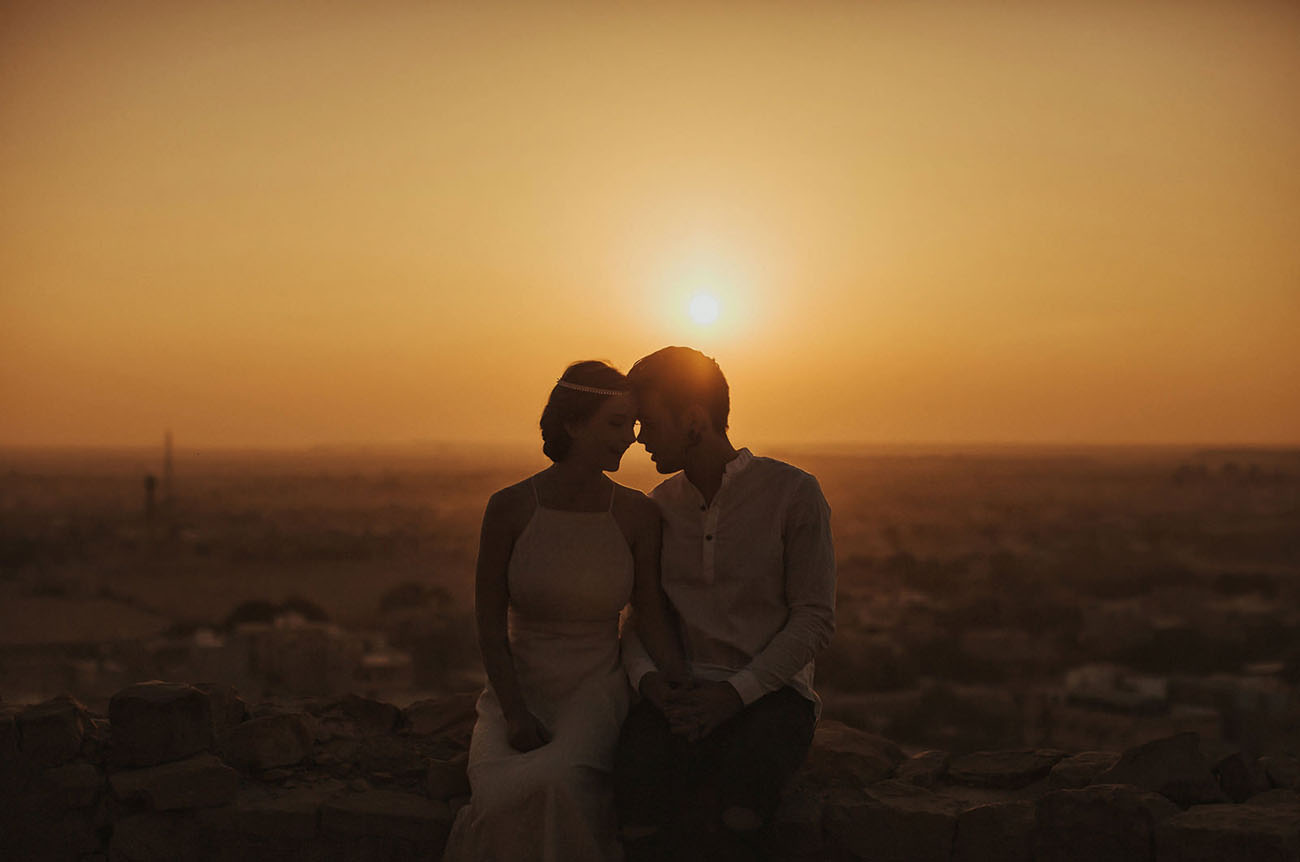 Nicole & Jordan's Intimate India Desert Wedding ideas, wedding, travel - Nicole & Jordan's Intimate India Desert Wedding