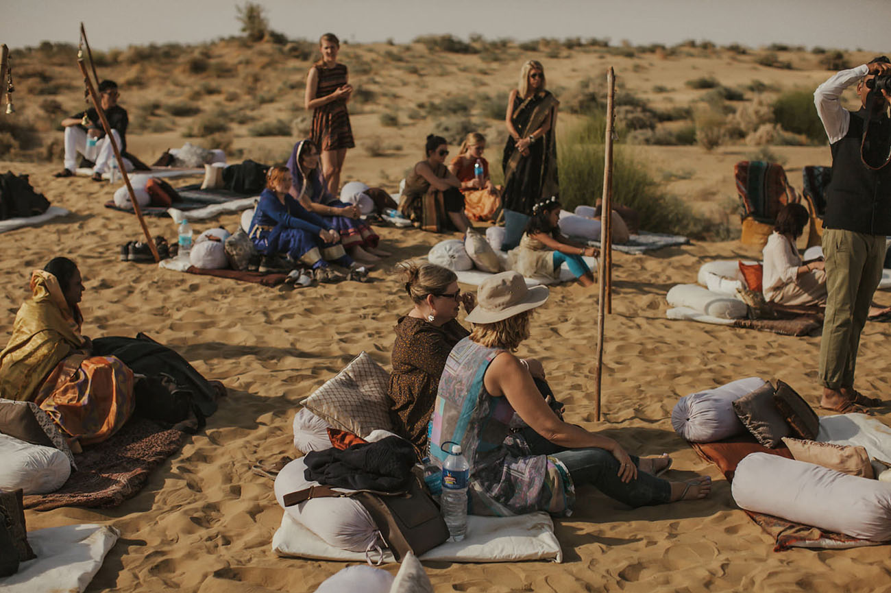 Nicole & Jordan's Intimate India Desert Wedding ideas, wedding, travel - Nicole & Jordan's Intimate India Desert Wedding