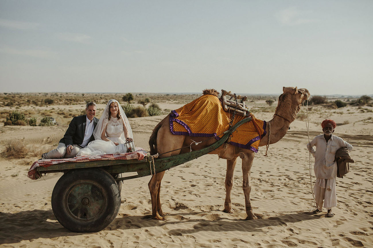 Nicole & Jordan's Intimate India Desert Wedding ideas, wedding, travel - Nicole & Jordan's Intimate India Desert Wedding