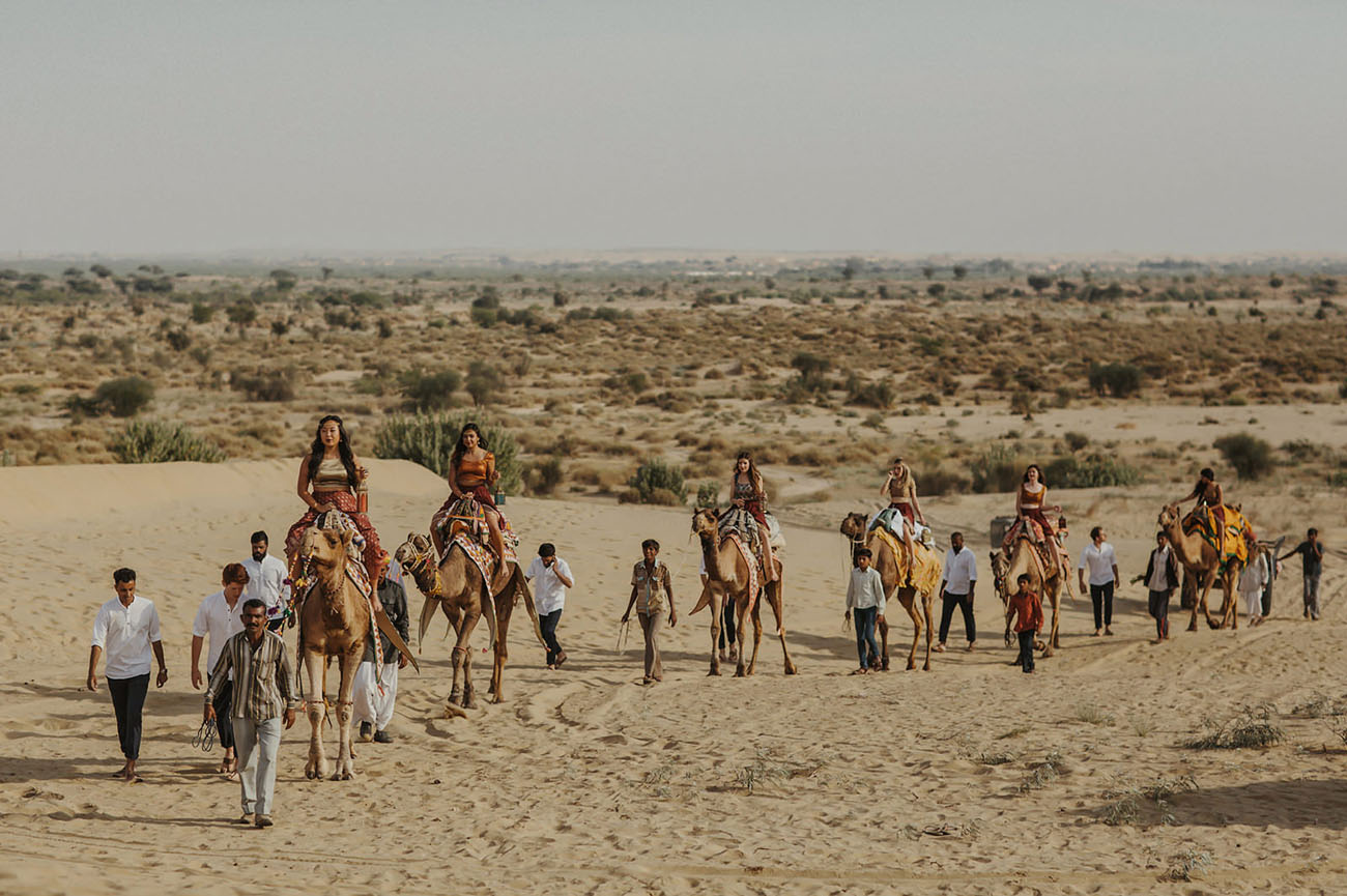 Nicole & Jordan's Intimate India Desert Wedding ideas, wedding, travel - Nicole & Jordan's Intimate India Desert Wedding