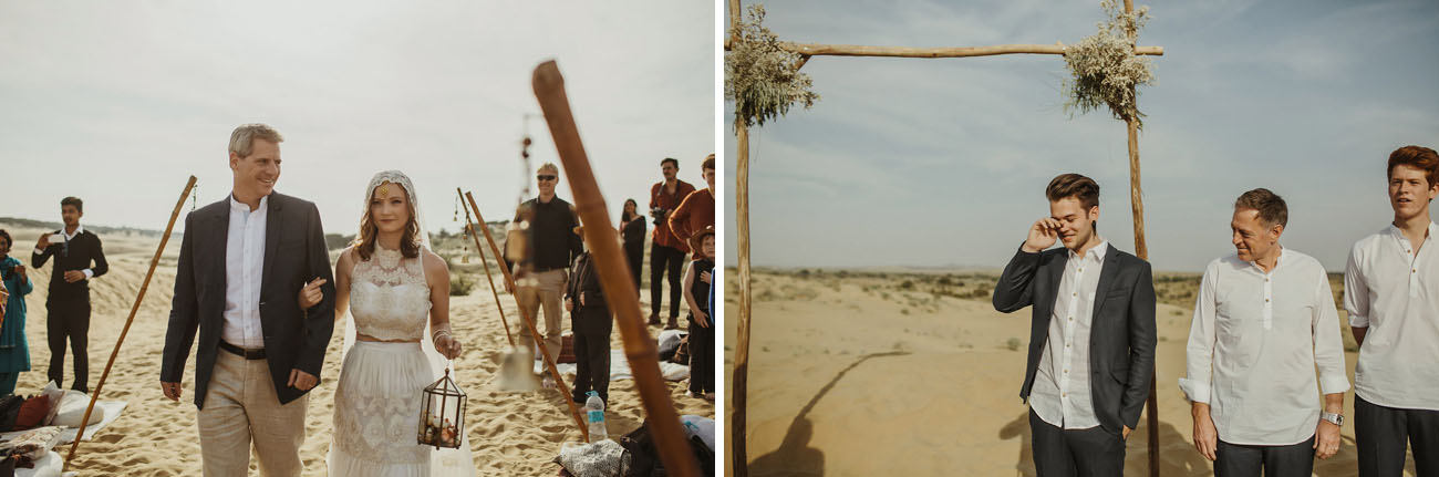 Nicole & Jordan's Intimate India Desert Wedding ideas, wedding, travel - Nicole & Jordan's Intimate India Desert Wedding