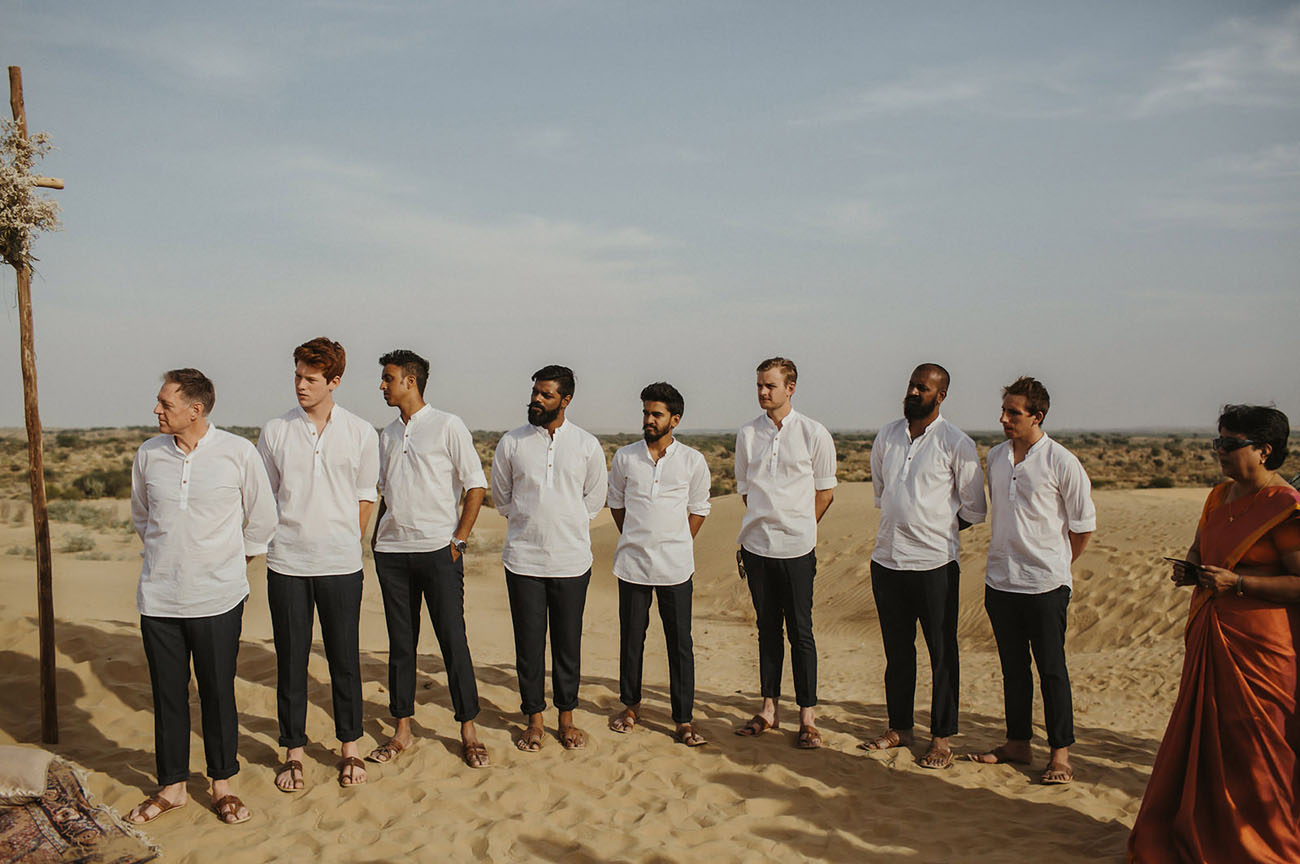 Nicole & Jordan's Intimate India Desert Wedding ideas, wedding, travel - Nicole & Jordan's Intimate India Desert Wedding