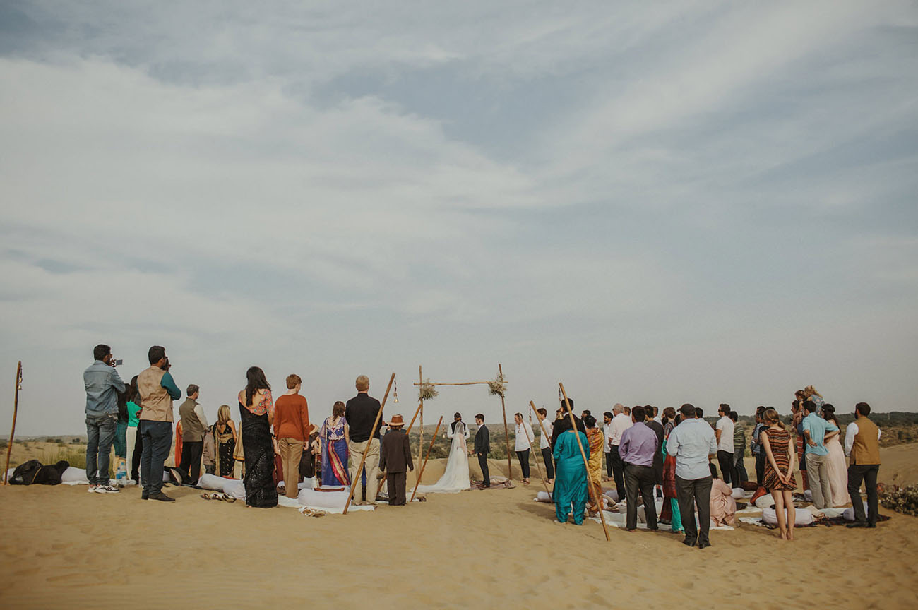 Nicole & Jordan's Intimate India Desert Wedding ideas, wedding, travel - Nicole & Jordan's Intimate India Desert Wedding