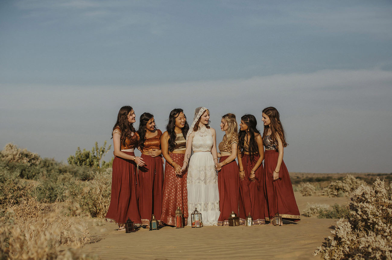 Nicole & Jordan's Intimate India Desert Wedding ideas, wedding, travel - Nicole & Jordan's Intimate India Desert Wedding