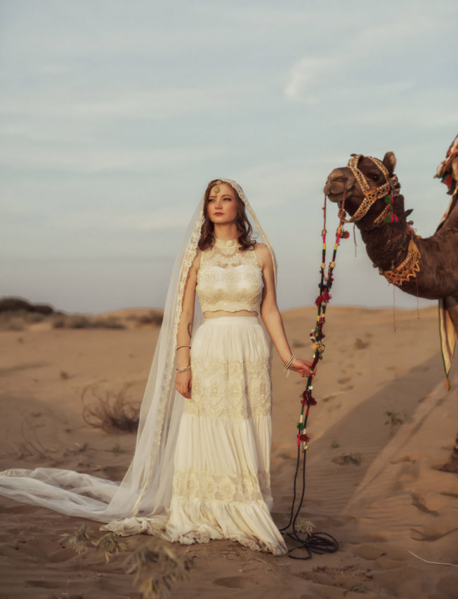 Nicole & Jordan's Intimate India Desert Wedding ideas, wedding, travel - Nicole & Jordan's Intimate India Desert Wedding