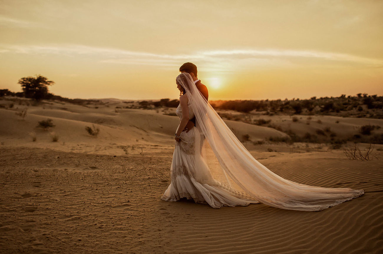 Nicole & Jordan's Intimate India Desert Wedding ideas, wedding, travel - Nicole & Jordan's Intimate India Desert Wedding