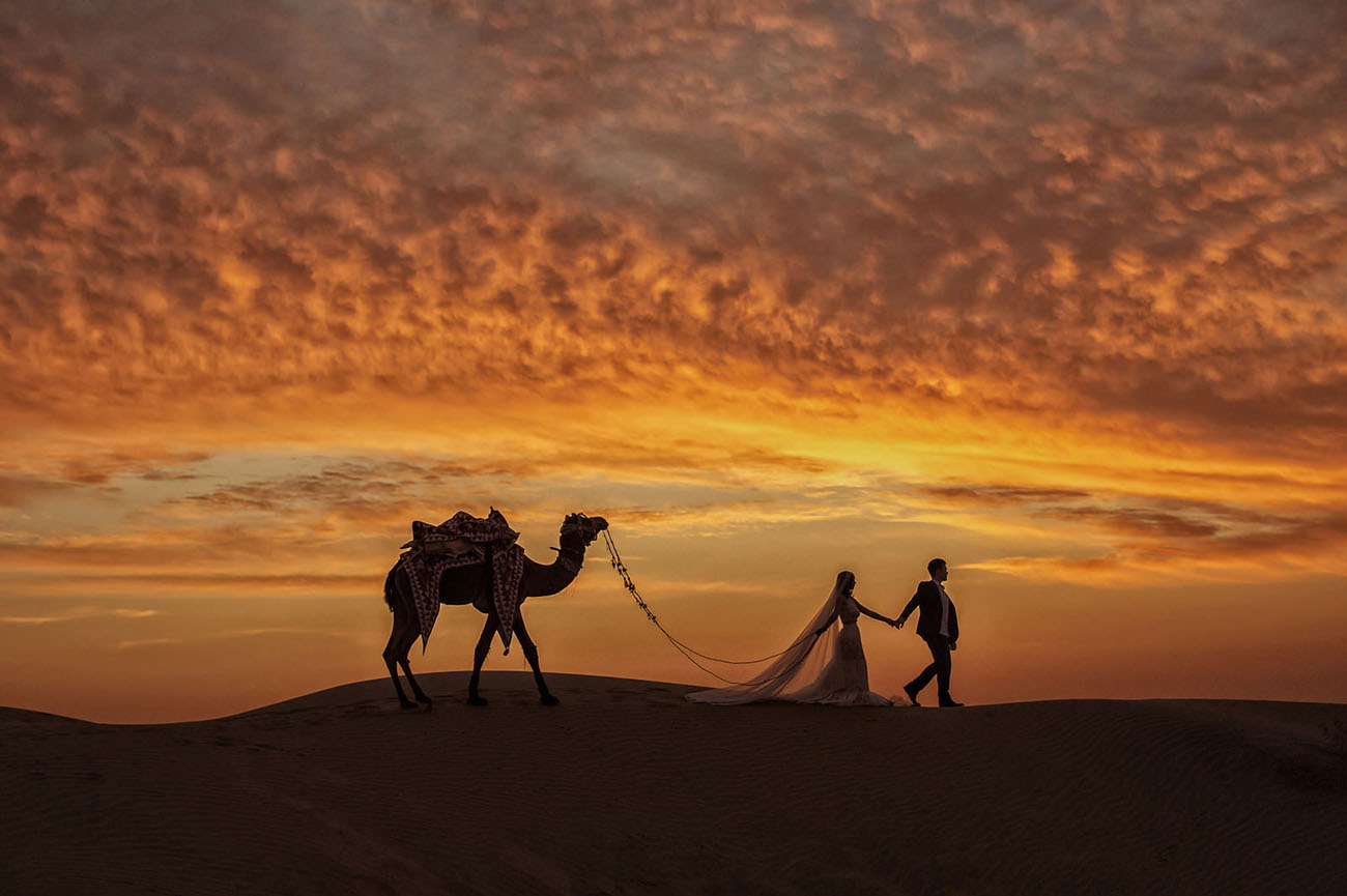 Nicole & Jordan's Intimate India Desert Wedding ideas, wedding, travel - Nicole & Jordan's Intimate India Desert Wedding