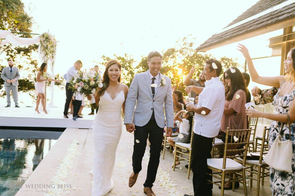 July & Edgar's Sunset Wedding ideas, wedding, thailand - July & Edgar's Sunset Wedding