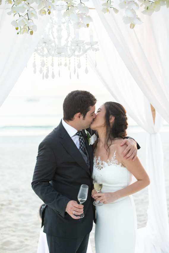 Yinan & Jose All-White Beachfront Wedding ideas, wedding, thailand, phuket - Yinan & Jose All-White Beachfront Wedding