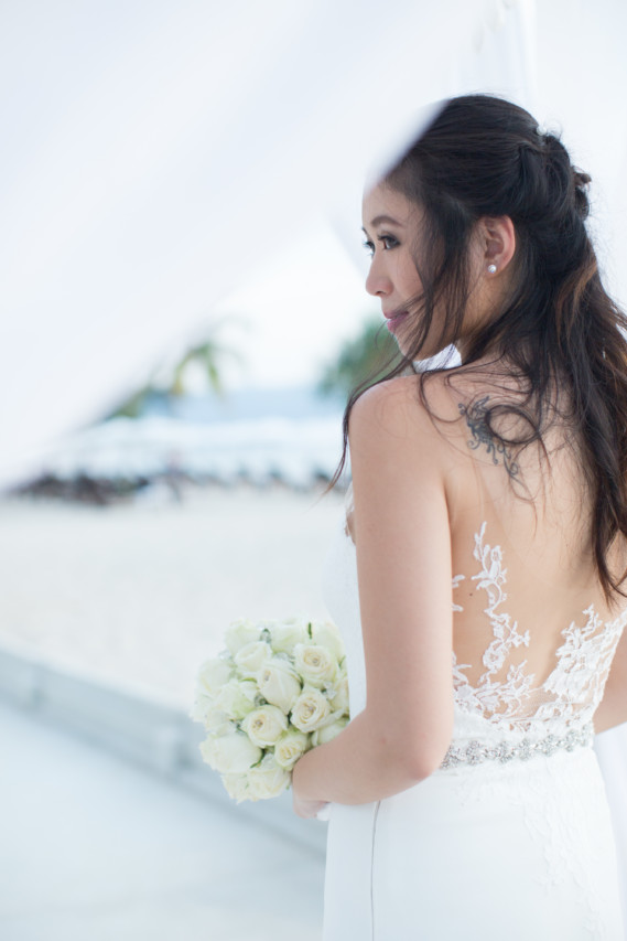 Yinan & Jose All-White Beachfront Wedding ideas, wedding, thailand, phuket - Yinan & Jose All-White Beachfront Wedding