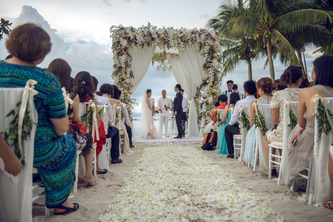 Xiaoya & Zhe's Flowery Wedding In Phuket ideas, wedding, phuket - Xiaoya & Zhe's Flowery Wedding In Phuket