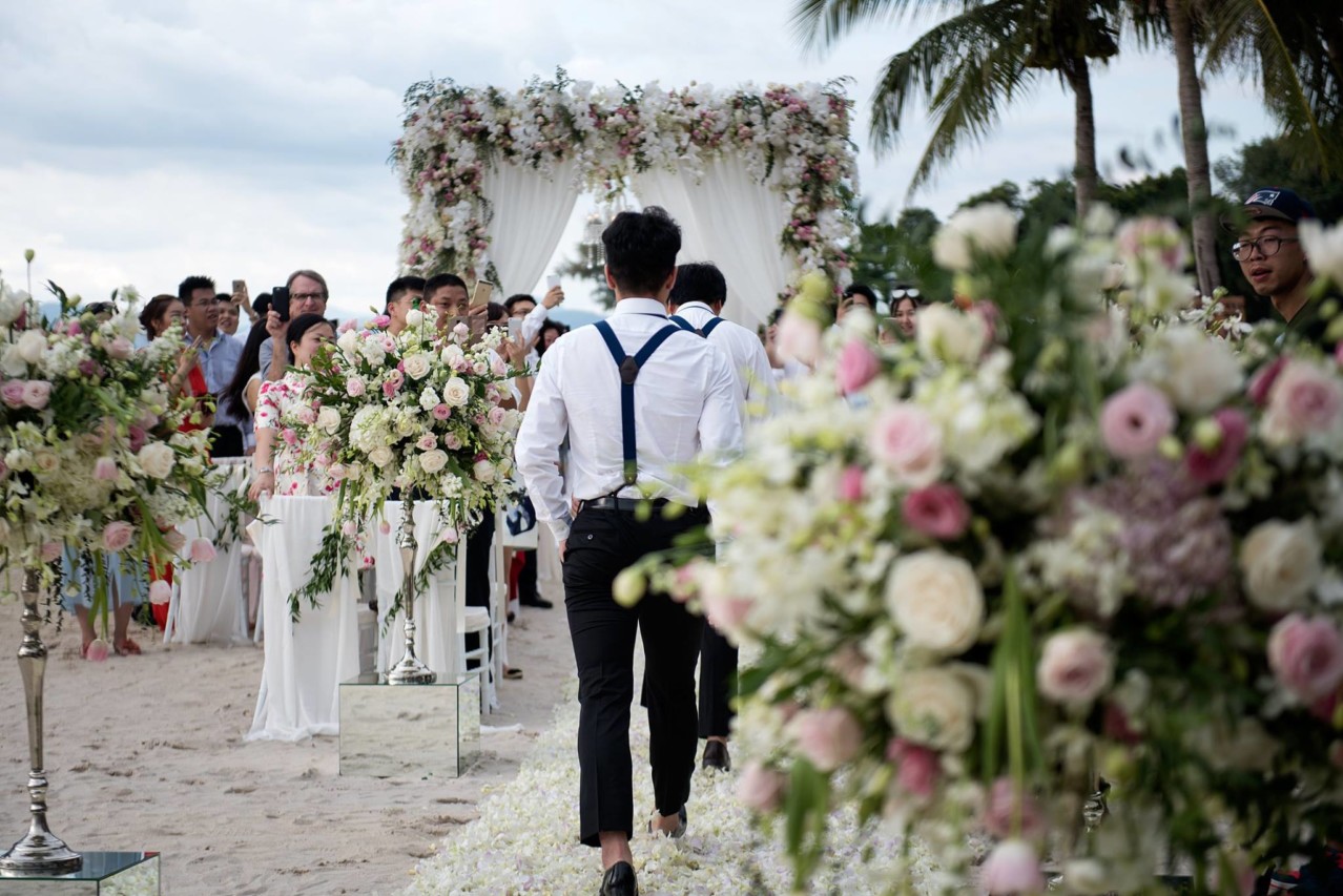 Xiaoya & Zhe's Flowery Wedding In Phuket ideas, wedding, phuket - Xiaoya & Zhe's Flowery Wedding In Phuket