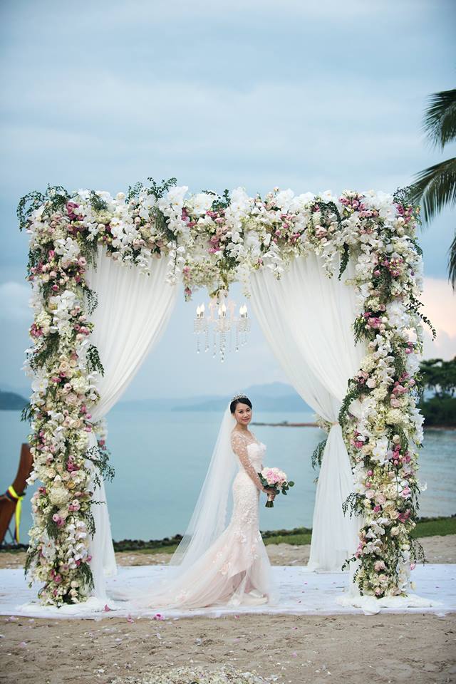 Xiaoya & Zhe's Flowery Wedding In Phuket ideas, wedding, phuket - Xiaoya & Zhe's Flowery Wedding In Phuket