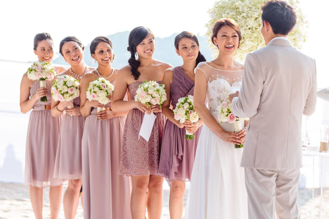 wedding, phuket - Angie &amp; Winston's Blissful Beach Wedding in Phuket