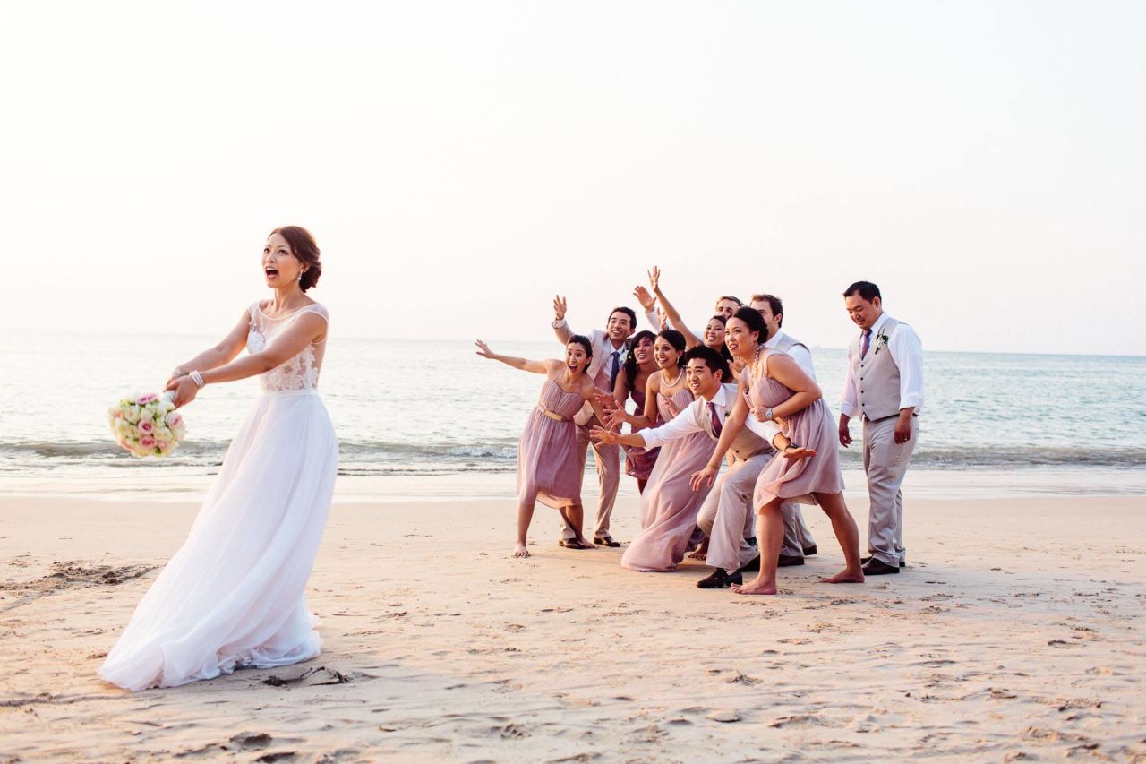 wedding, phuket - Angie &amp; Winston's Blissful Beach Wedding in Phuket