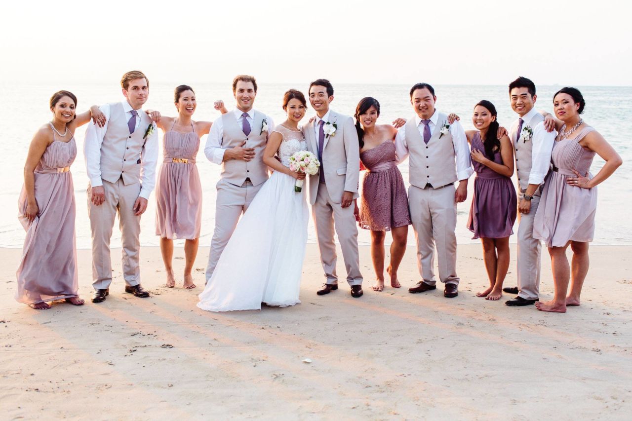 wedding, phuket - Angie &amp; Winston's Blissful Beach Wedding in Phuket