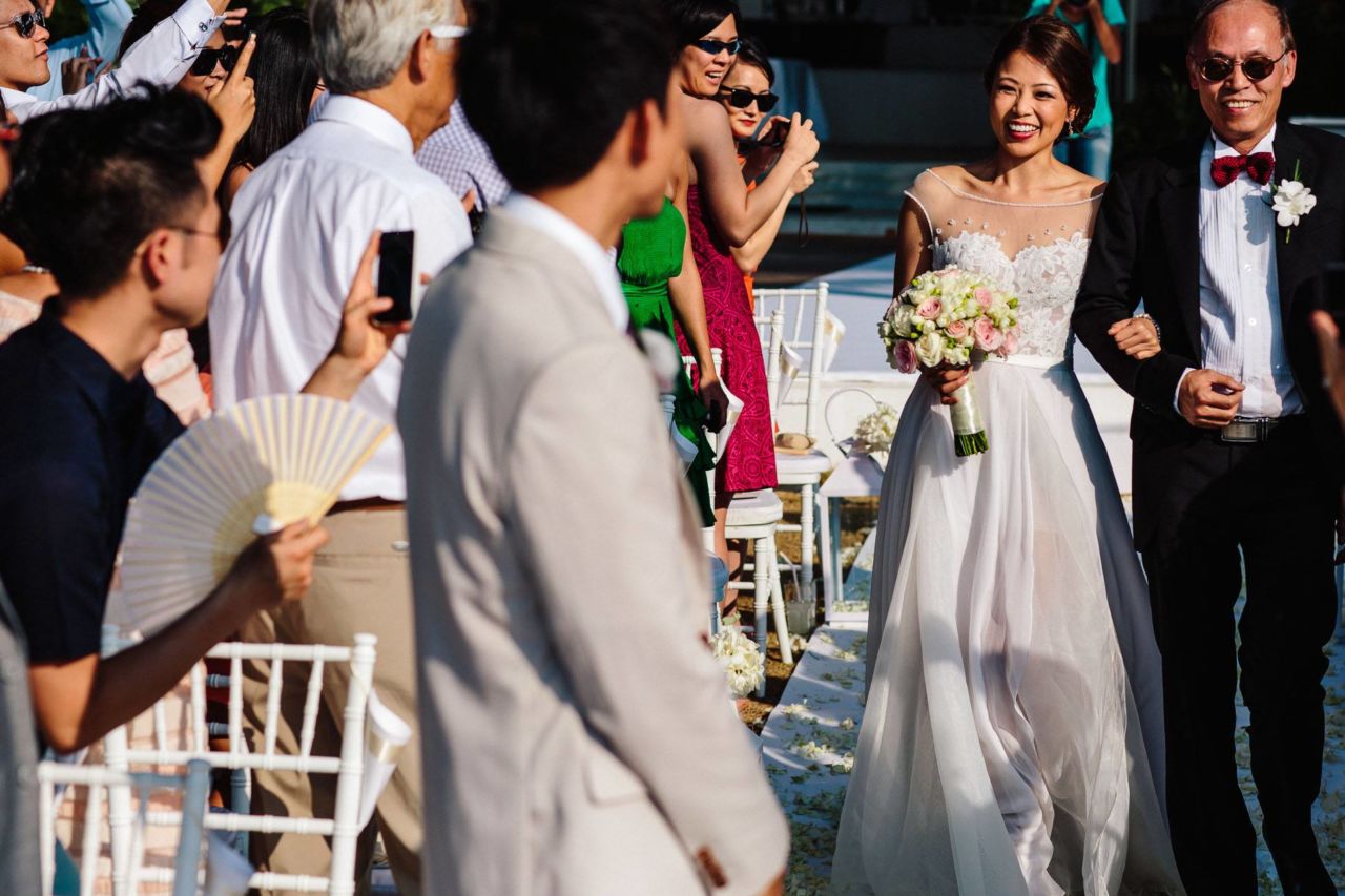 wedding, phuket - Angie &amp; Winston's Blissful Beach Wedding in Phuket