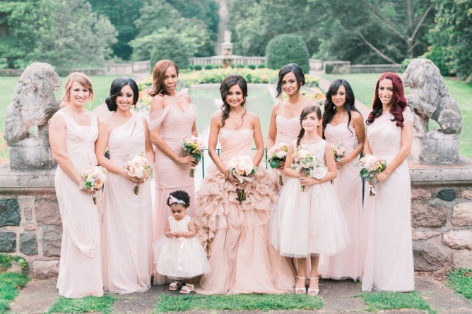 Mona & Christian's Pink and Gold Wedding at The Henry Ford Museum wedding - Mona & Christian's Pink and Gold Wedding at The Henry Ford Museum