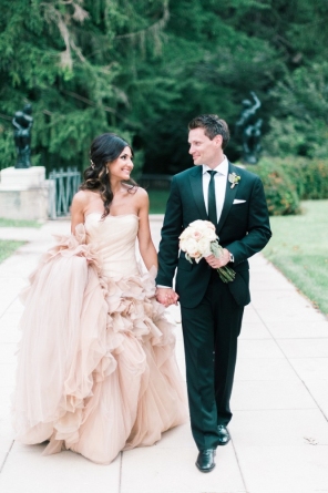 Mona & Christian's Pink and Gold Wedding at The Henry Ford Museum wedding - Mona & Christian's Pink and Gold Wedding at The Henry Ford Museum