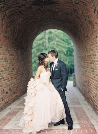 Mona & Christian's Pink and Gold Wedding at The Henry Ford Museum wedding - Mona & Christian's Pink and Gold Wedding at The Henry Ford Museum