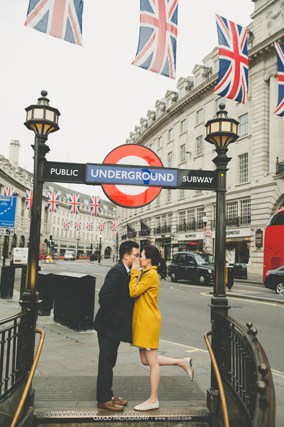 Rivano & Cicilia's London is Calling Pre-Wedding by Axioo engagement - Rivano & Cicilia's London is Calling Pre-Wedding by Axioo