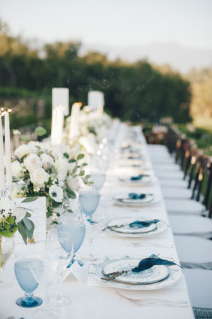 Rustic French Wedding with Shades of Blue wedding - Rustic French Wedding with Shades of Blue