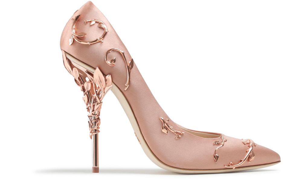 Ralph and russo on sale rose gold heels