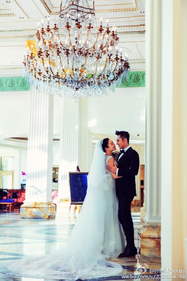 Actress Christy Chung tied the knot with Zhang Lunshuo wedding, hong-kong, celebrity - Actress Christy Chung tied the knot with Zhang Lunshuo