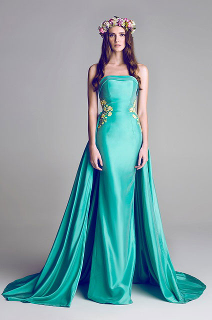 15 of the Most Beautiful Wedding Gowns That Aren't White wedding-dresses - 15 of the Most Beautiful Wedding Gowns That Aren't White