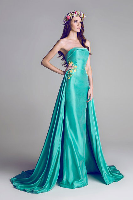 15 of the Most Beautiful Wedding Gowns That Aren't White wedding-dresses - 15 of the Most Beautiful Wedding Gowns That Aren't White