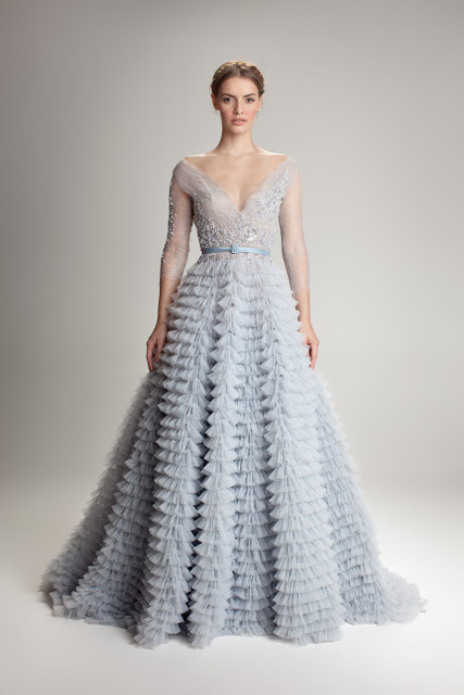 15 of the Most Beautiful Wedding Gowns That Aren't White wedding-dresses - 15 of the Most Beautiful Wedding Gowns That Aren't White