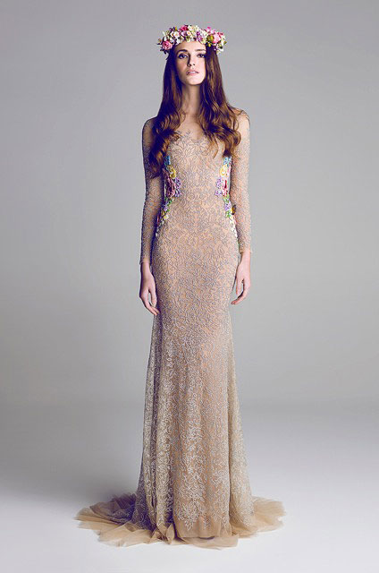 15 of the Most Beautiful Wedding Gowns That Aren't White wedding-dresses - 15 of the Most Beautiful Wedding Gowns That Aren't White