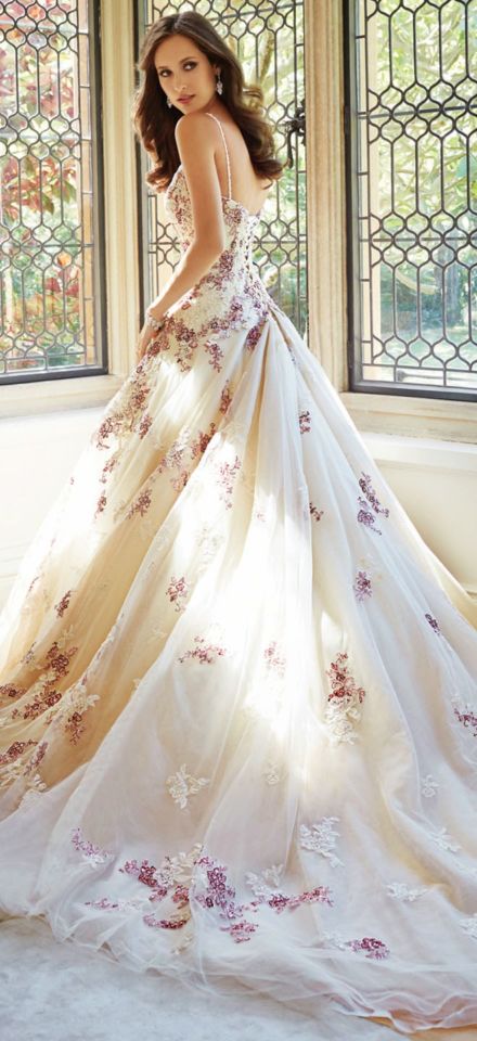 15 of the Most Beautiful Wedding Gowns That Aren't White wedding-dresses - 15 of the Most Beautiful Wedding Gowns That Aren't White