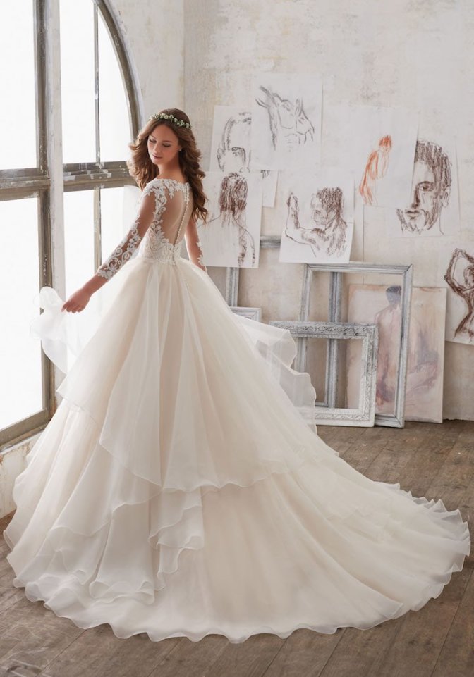 27 Spectacular, Jaw-Dropping Wedding Dress You'll Love wedding-dresses, style-fashion - 27 Spectacular, Jaw-Dropping Wedding Dress You'll Love