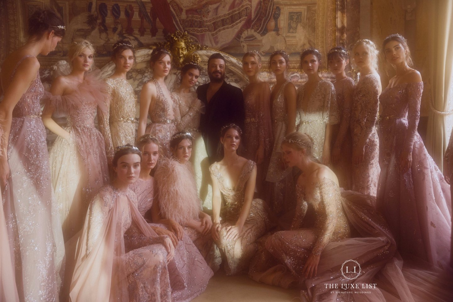 wedding, style-fashion, lookbook, evening-gowns - Backstage at Zuhair Murad Couture Fall 2017