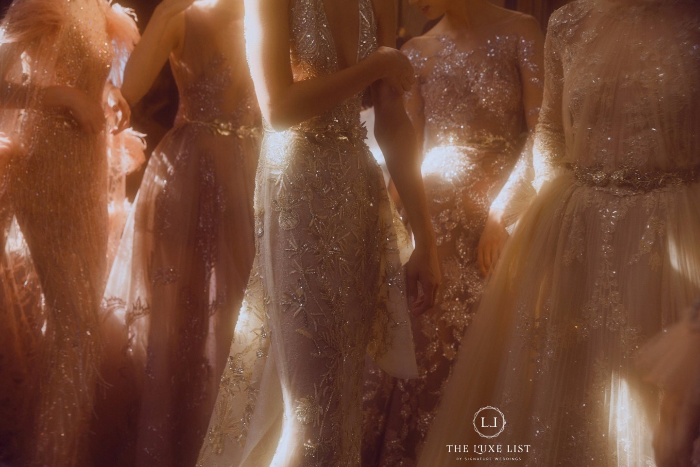 wedding, style-fashion, lookbook, evening-gowns - Backstage at Zuhair Murad Couture Fall 2017