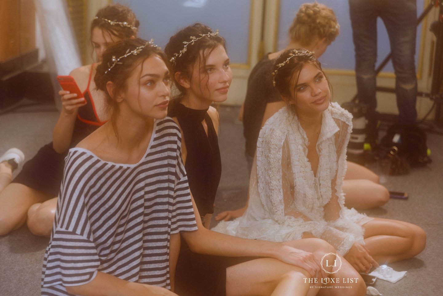 wedding, style-fashion, lookbook, evening-gowns - Backstage at Zuhair Murad Couture Fall 2017