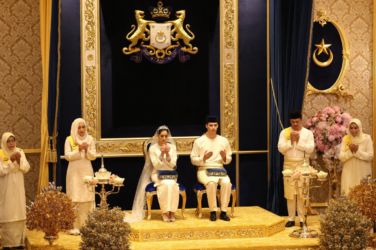 Princess of Johor Tunku Aminah marries Dutchman Dennis Muhammad in lavish Royal wedding wedding, malaysia, celebrity - Princess of Johor Tunku Aminah marries Dutchman Dennis Muhammad in lavish Royal wedding