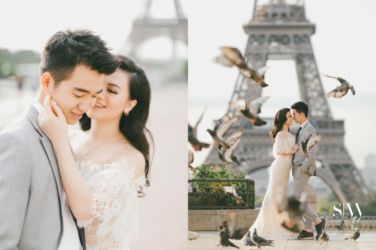 Boby and Stephanie's Stunning Paris Pre-Wedding Photoshoot by Axioo wedding-photography, indonesia - Boby and Stephanie's Stunning Paris Pre-Wedding Photoshoot by Axioo