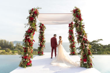 Apple and Asa striking red destination wedding in Phuket thailand, phuket, destination-weddings - Apple and Asa striking red destination wedding in Phuket