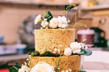 Absolutely Unique Wedding Cake...with Indomie. ideas, wedding, etc - Absolutely Unique Wedding Cake...with Indomie.