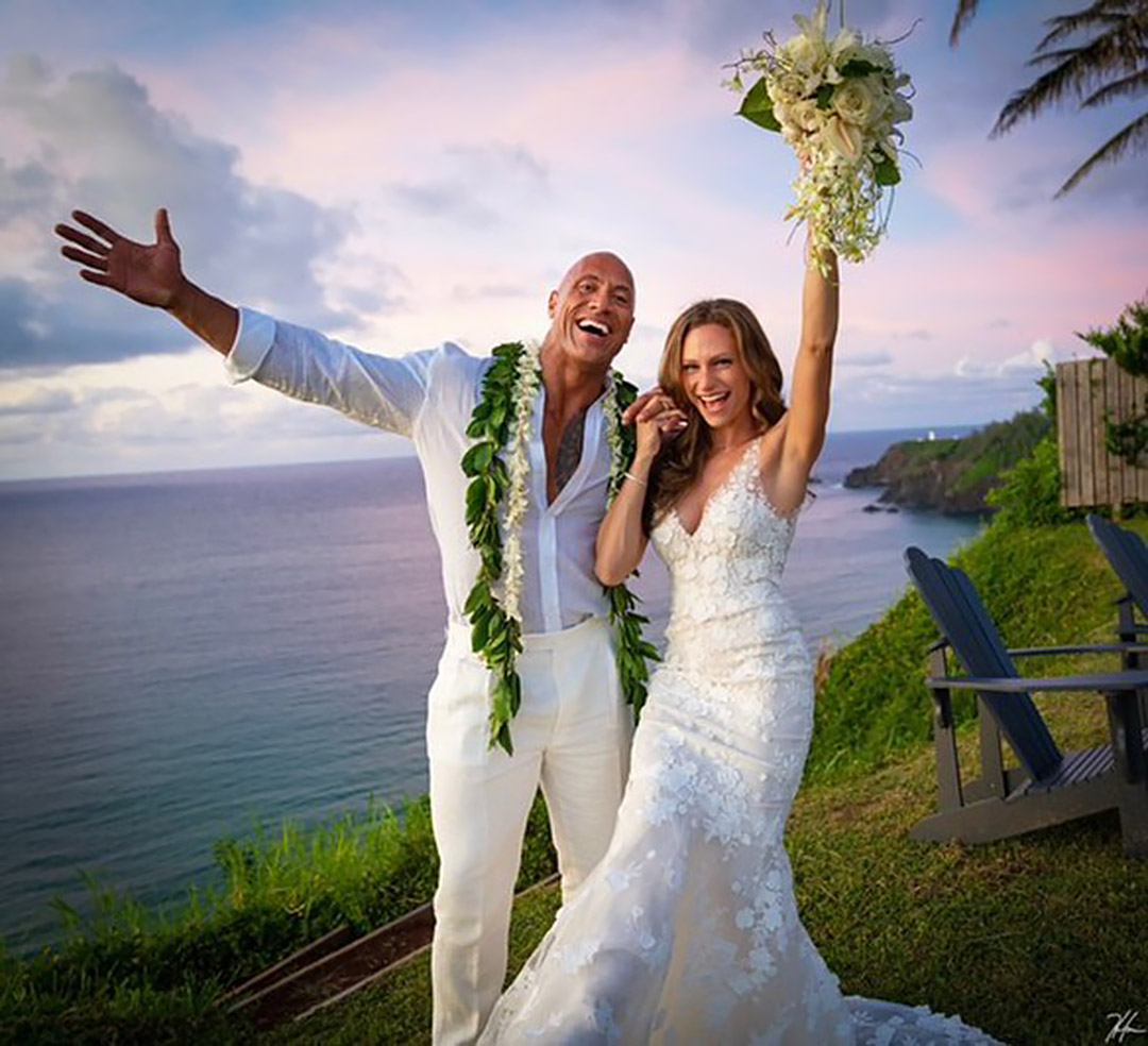 the rock in a dress